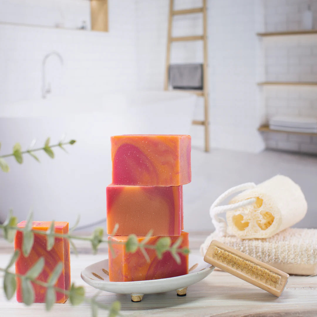 Savon rose aux agrumes