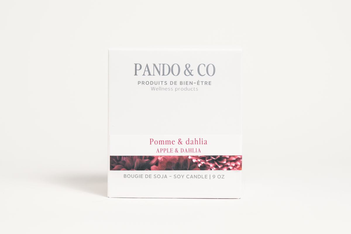 BOUGIE ARTISTE - POMME & DAHLIA