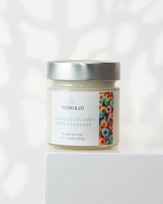 BOUGIE EXCLUSIVE | CÉRÉALES SUCRÉES - Pando & co -