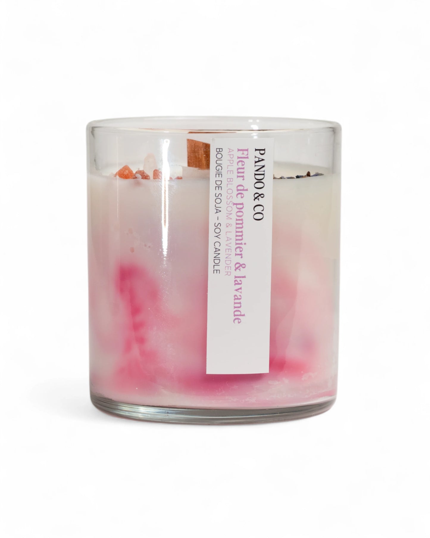 BOUGIE ARTISTE - FLEUR DE POMMIER & LAVANDE | PANDO ET CO