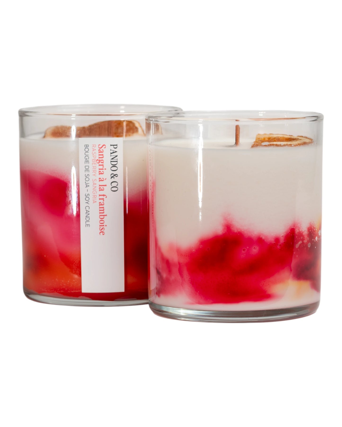 BOUGIE ARTISTE | SANGRIA A LA FRAMBOISE - PANDO ET CO