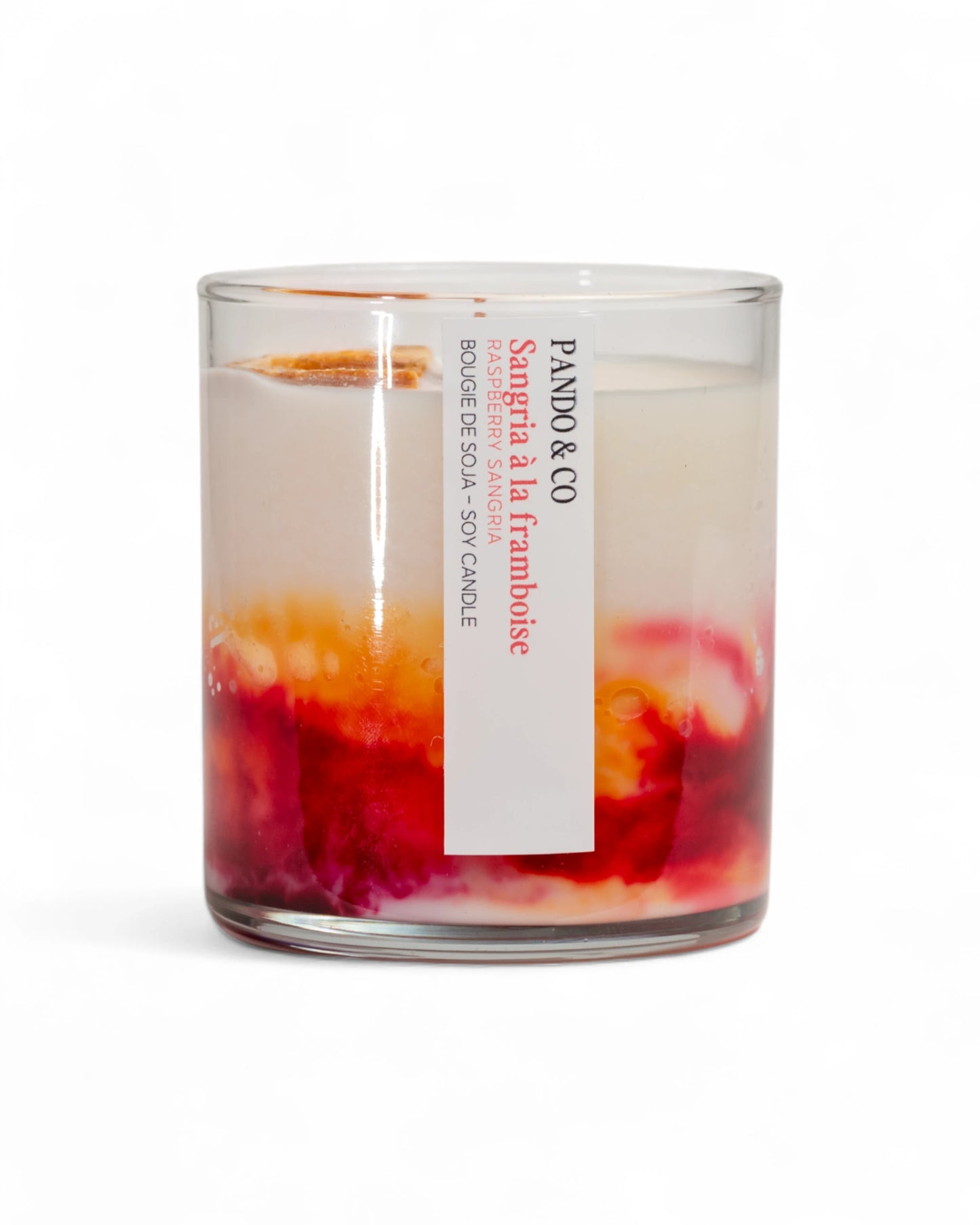 BOUGIE ARTISTE | SANGRIA A LA FRAMBOISE - PANDO ET CO