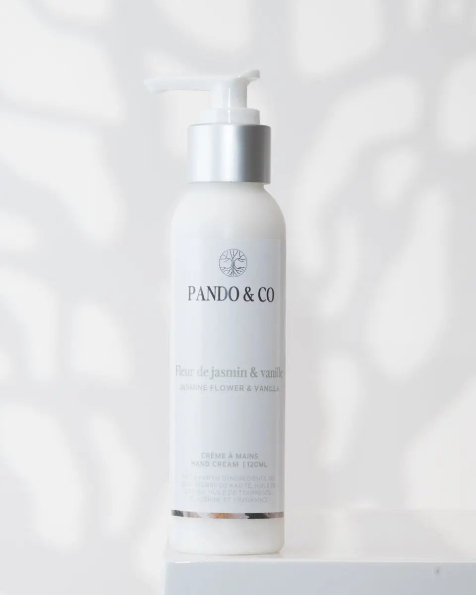 CRÈME À MAINS EXCLUSIVE | FLEUR DE JASMIN & VANILLE - Pando & co -