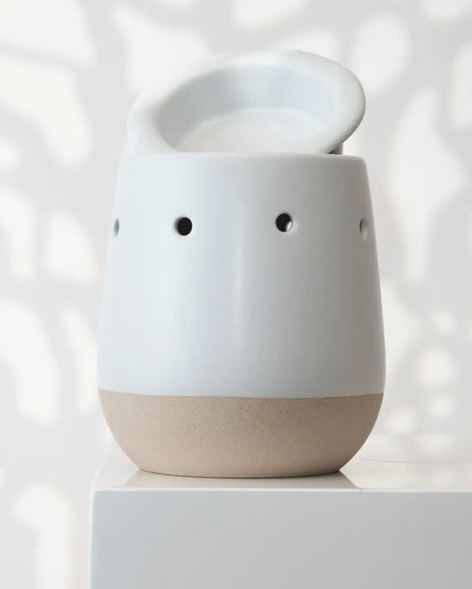 DIFFUSEUR CUBES CIRE | BLANC ET NATUREL - Pando & co -