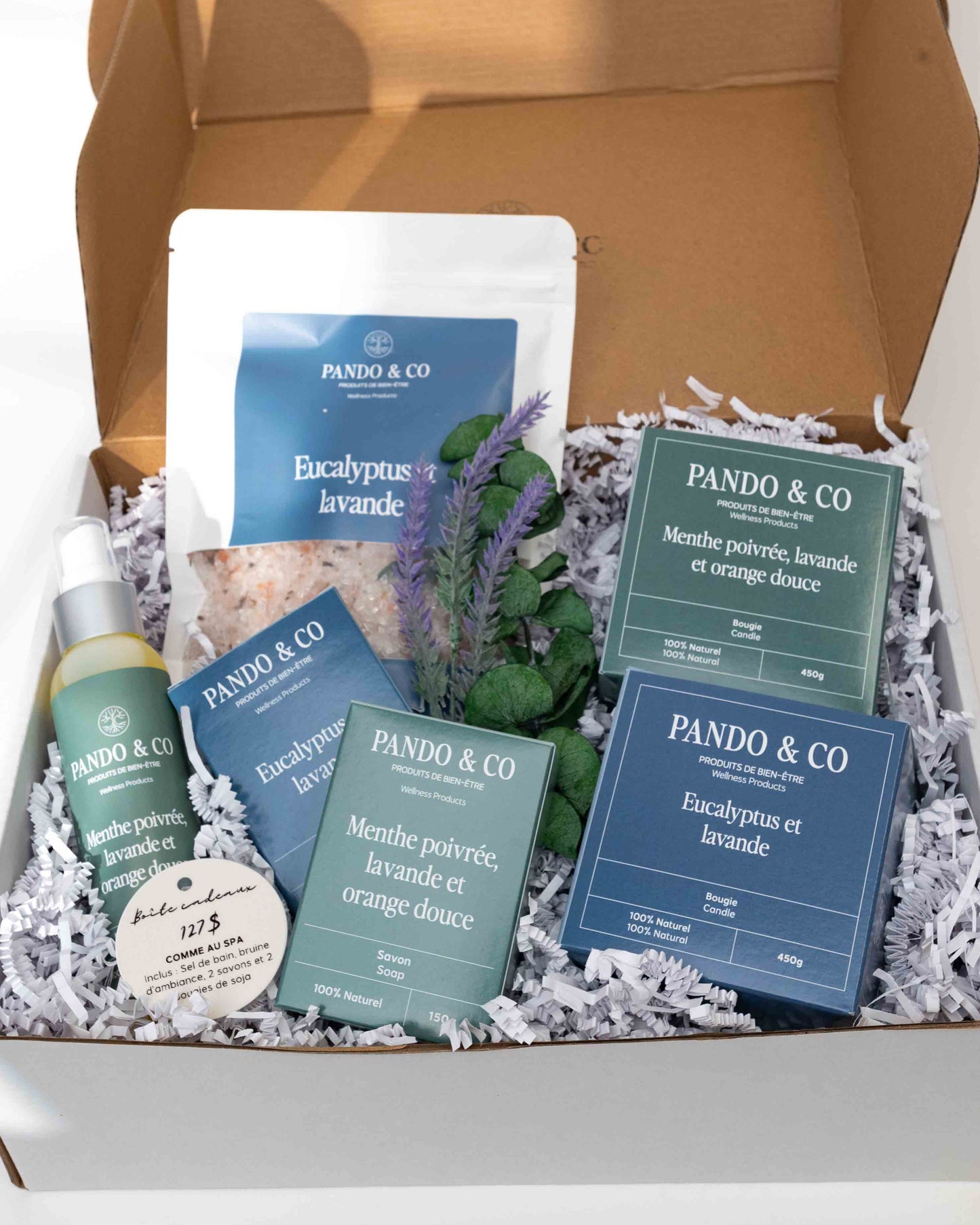 PANIER | COMME AU SPA Pando & co