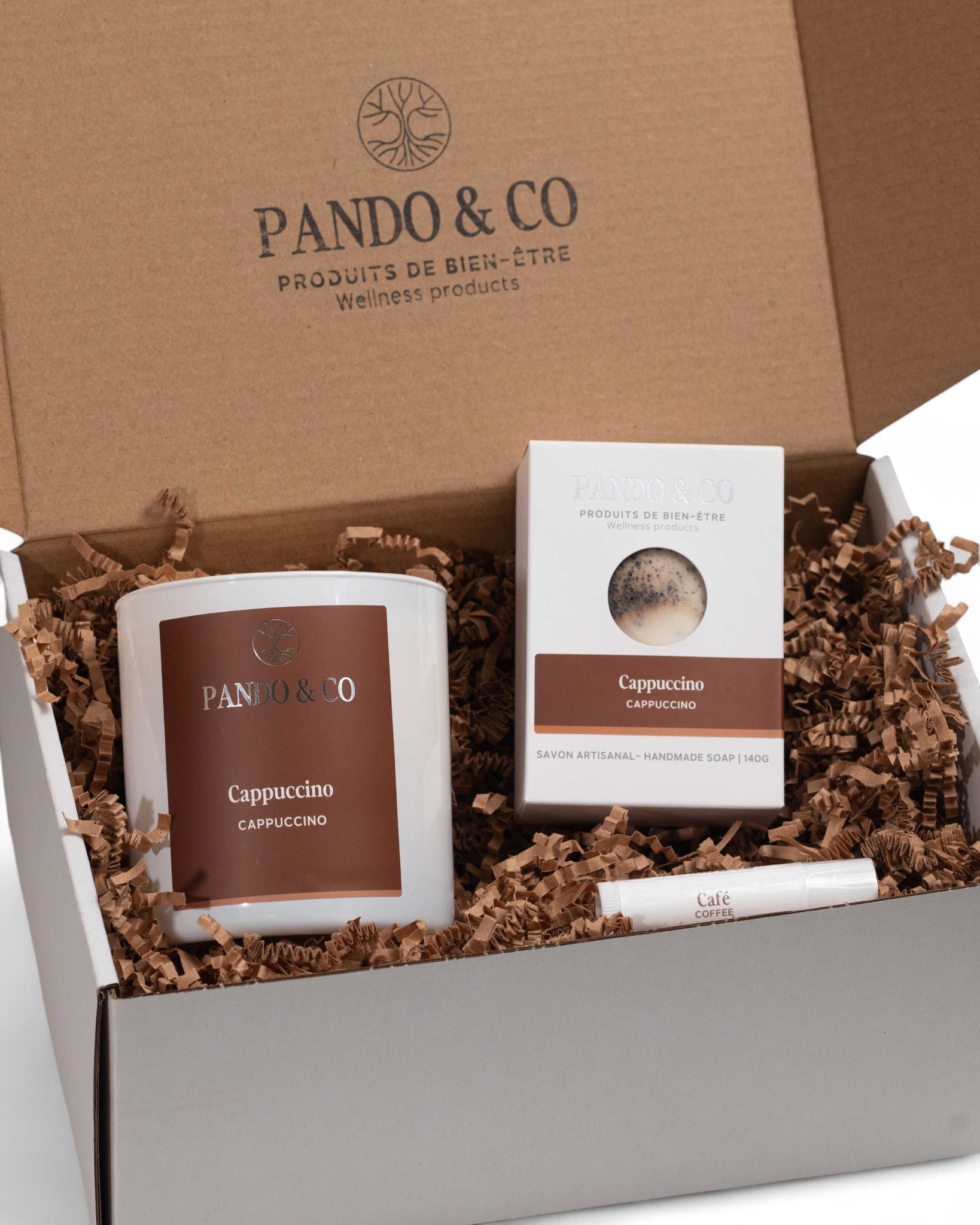 BOÎTE CADEAU | CAPPUCCINO - PANDO & CO