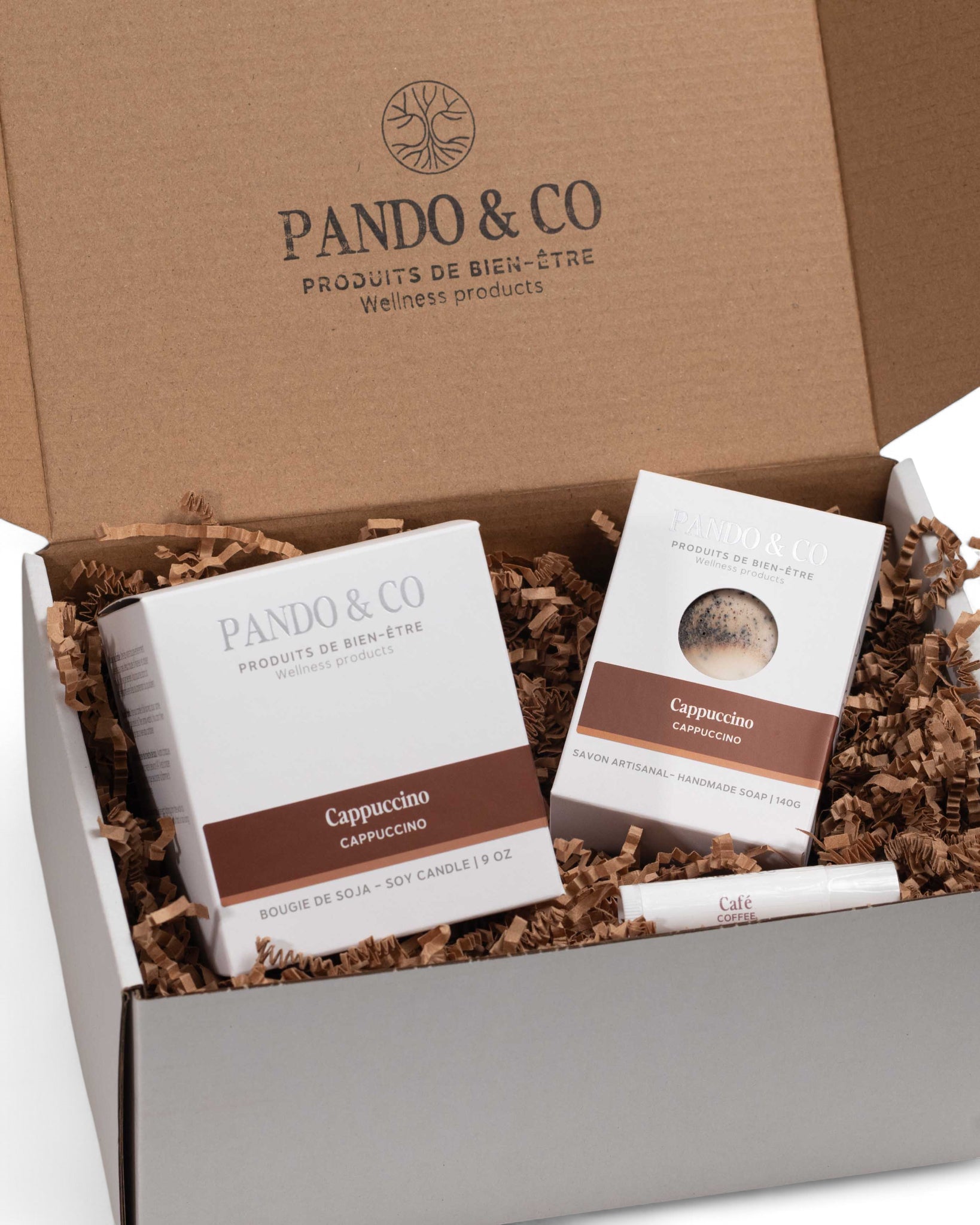 BOÎTE CADEAU | CAPPUCCINO - PANDO & CO