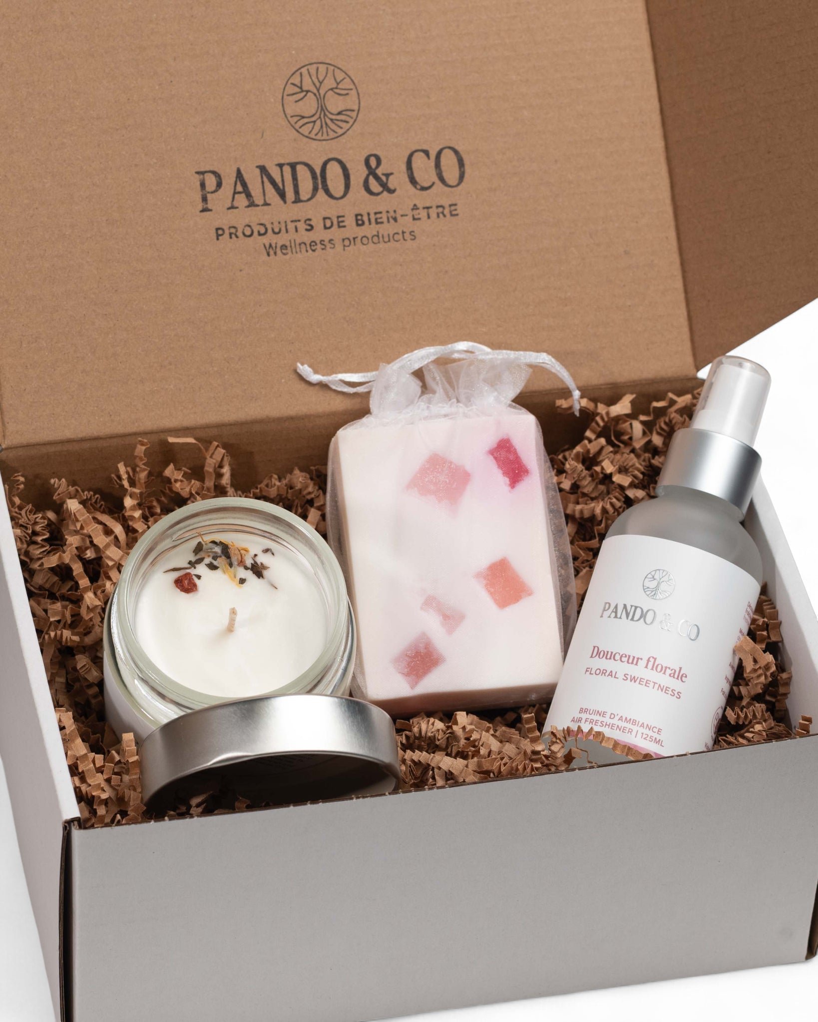 BOÎTE CADEAU | DOUCEUR FLORALE - PANDO & CO