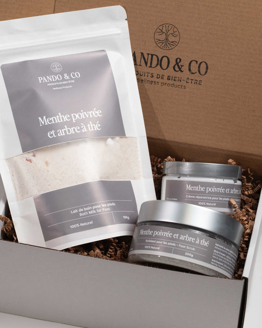 BOÎTE CADEAU | LE SOIN DES PIEDS - Pando & CO