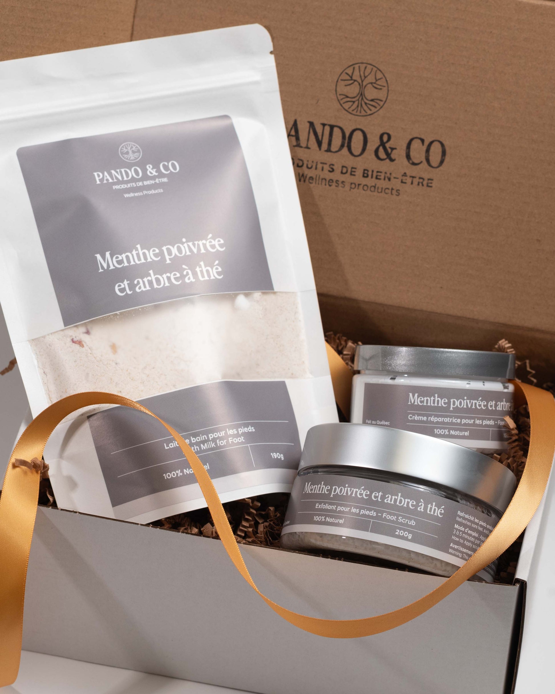 BOÎTE CADEAU | LE SOIN DES PIEDS - Pando & CO