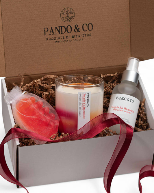 BOÎTE CADEAU | SANGRIA À LA FRAMBOISE - PANDO & CO