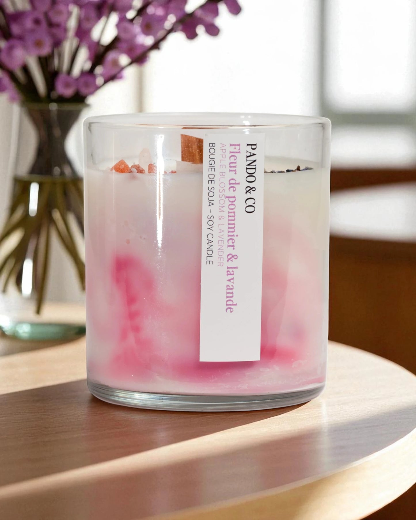 BOUGIE ARTISTE | FLEUR DE POMMIER ET LAVANDE - PANDO & CO