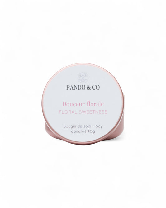 BOUGIE DÉCOUVERTE | DOUCEUR FLORALE - Pando & co