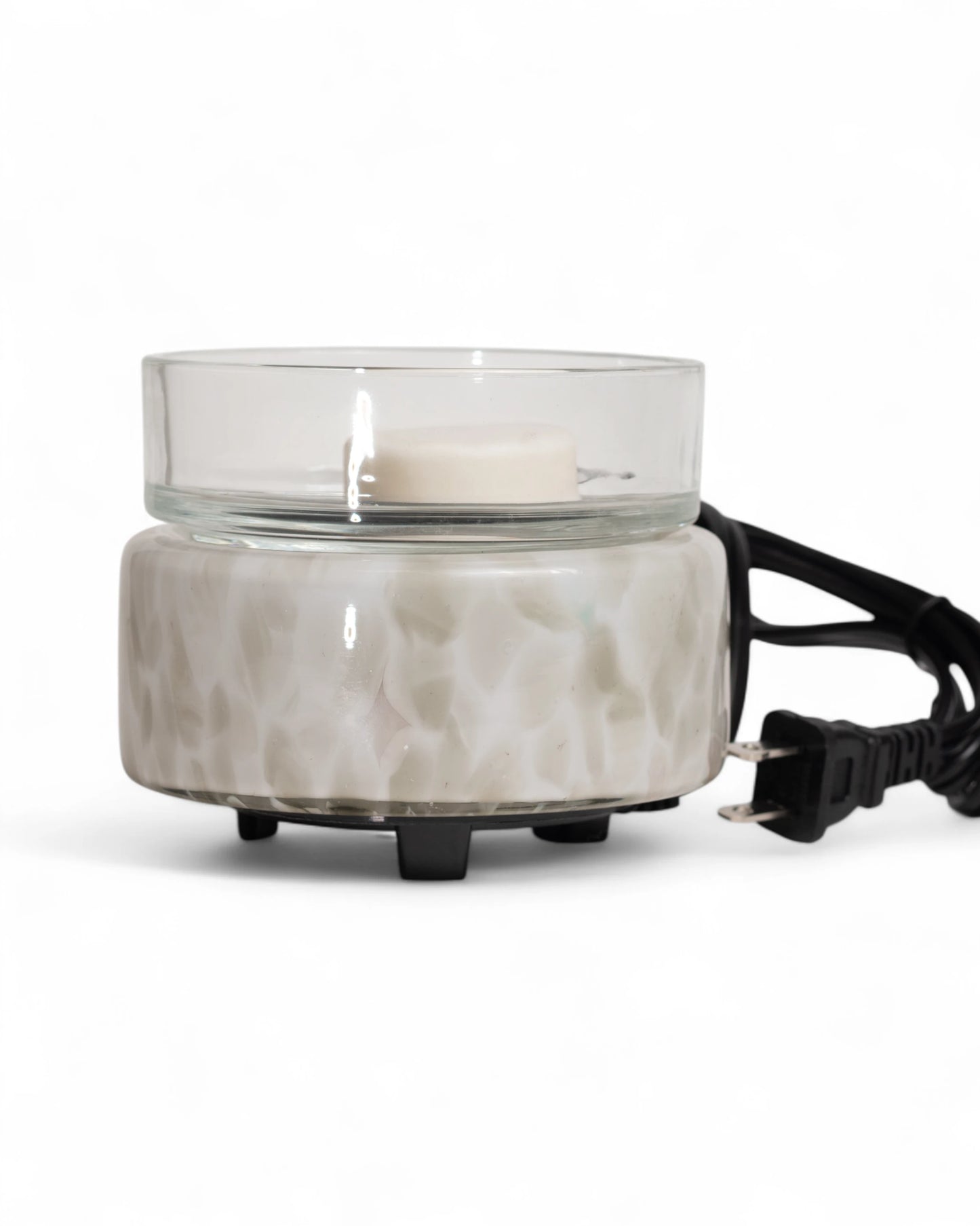 DIFFUSEUR 2 EN 1 | VERRE GRIS & BLANC - PANDO & CO