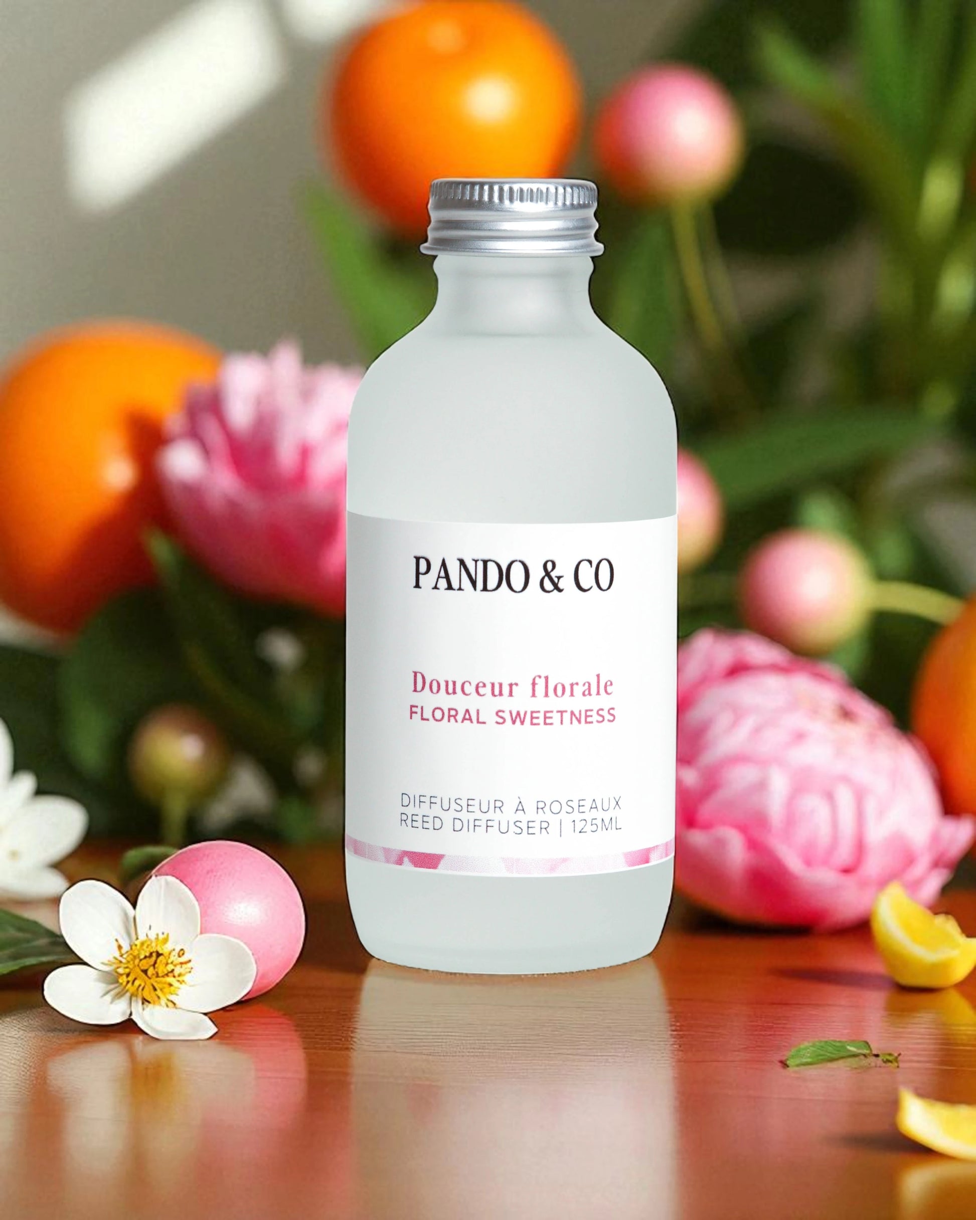DIFFUSEUR A ROSEAUX - DOUCEUR FLORALE | PANDO & CO