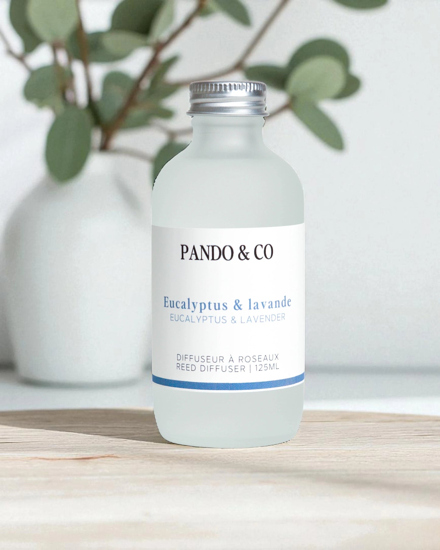DIFFUSEUR A ROSEAUX - EUCALYPTUS & LAVANDE | PANDO & CO