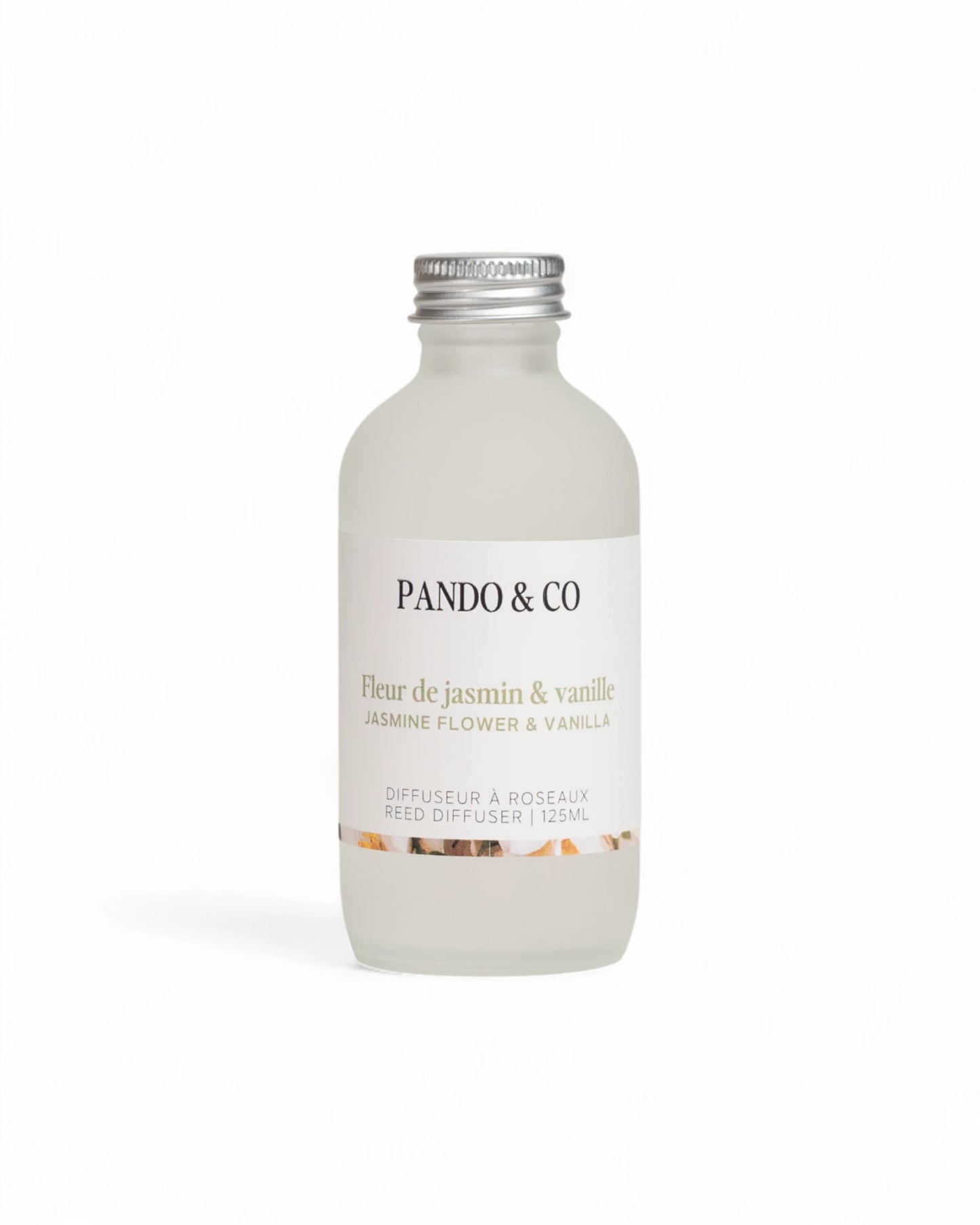 DIFFUSEUR À ROSEAUX | FLEUR DE JASMIN & VANILLE - PANDO & CO