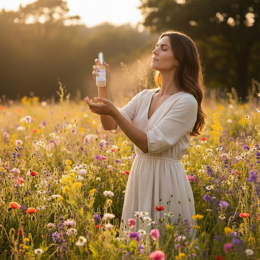 Eau de corps - Fleurs sauvages et ambre boisé