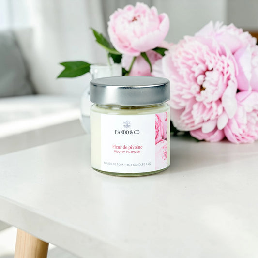 CANDLE | PEONY FLOWER