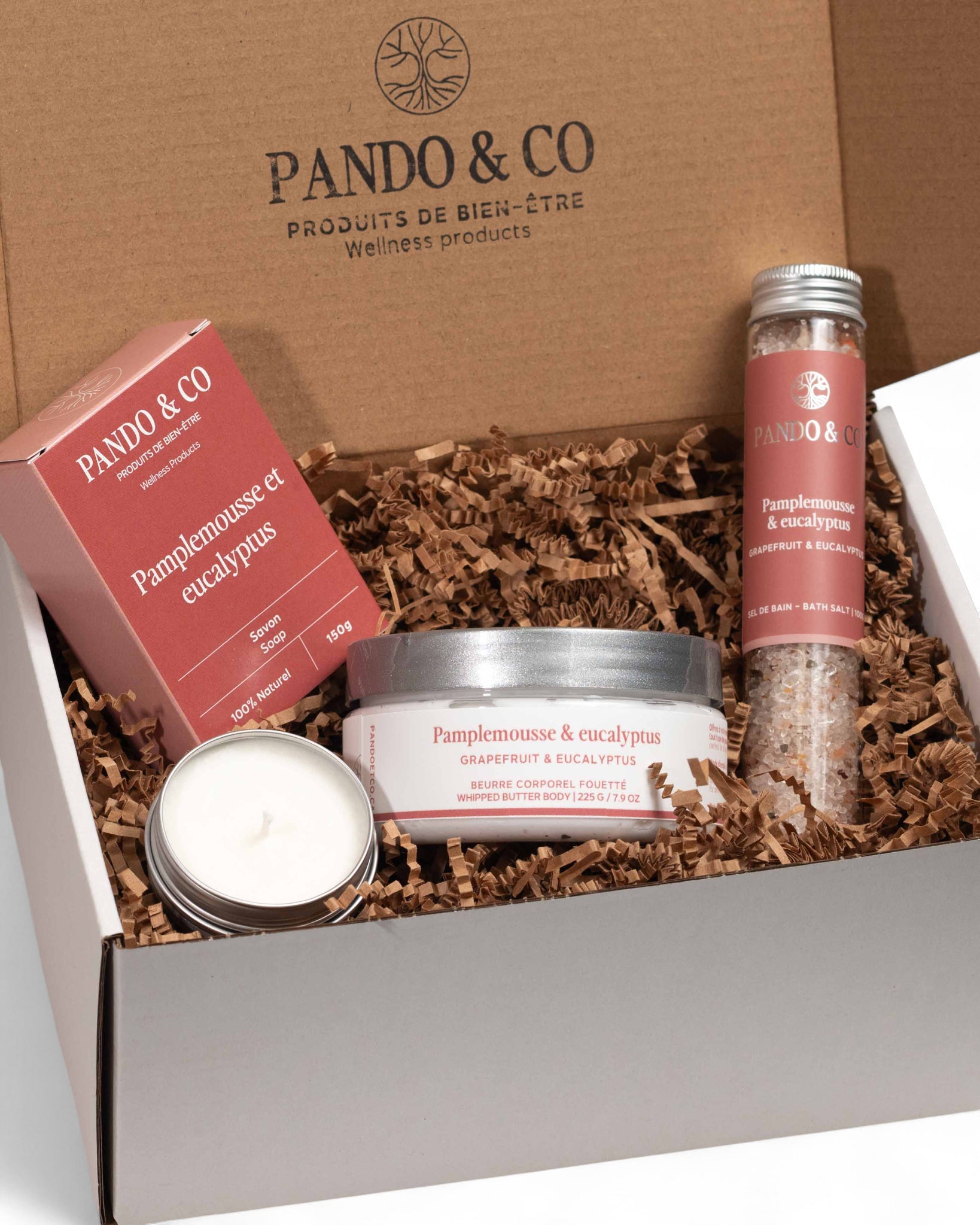 BOÎTE CADEAU - RITUEL DU SOIR | PANDO & CO