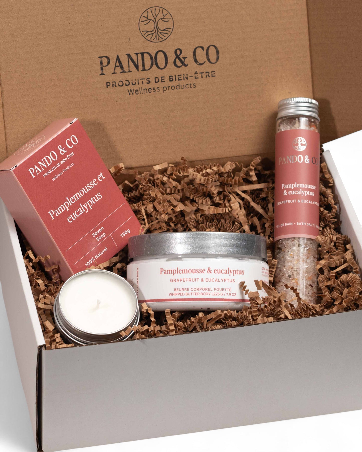 BOÎTE CADEAU - RITUEL DU SOIR | PANDO & CO