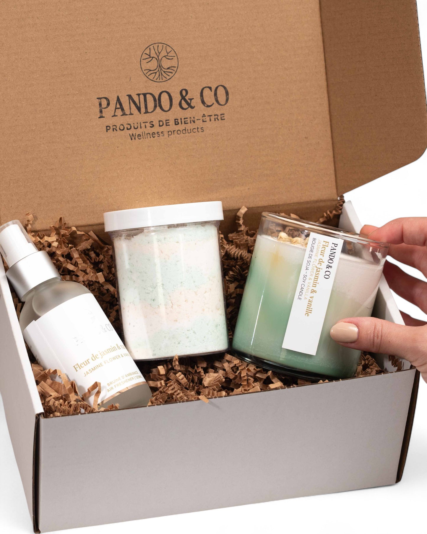 BOÎTE CADEAU - VANILLE & FLEURS