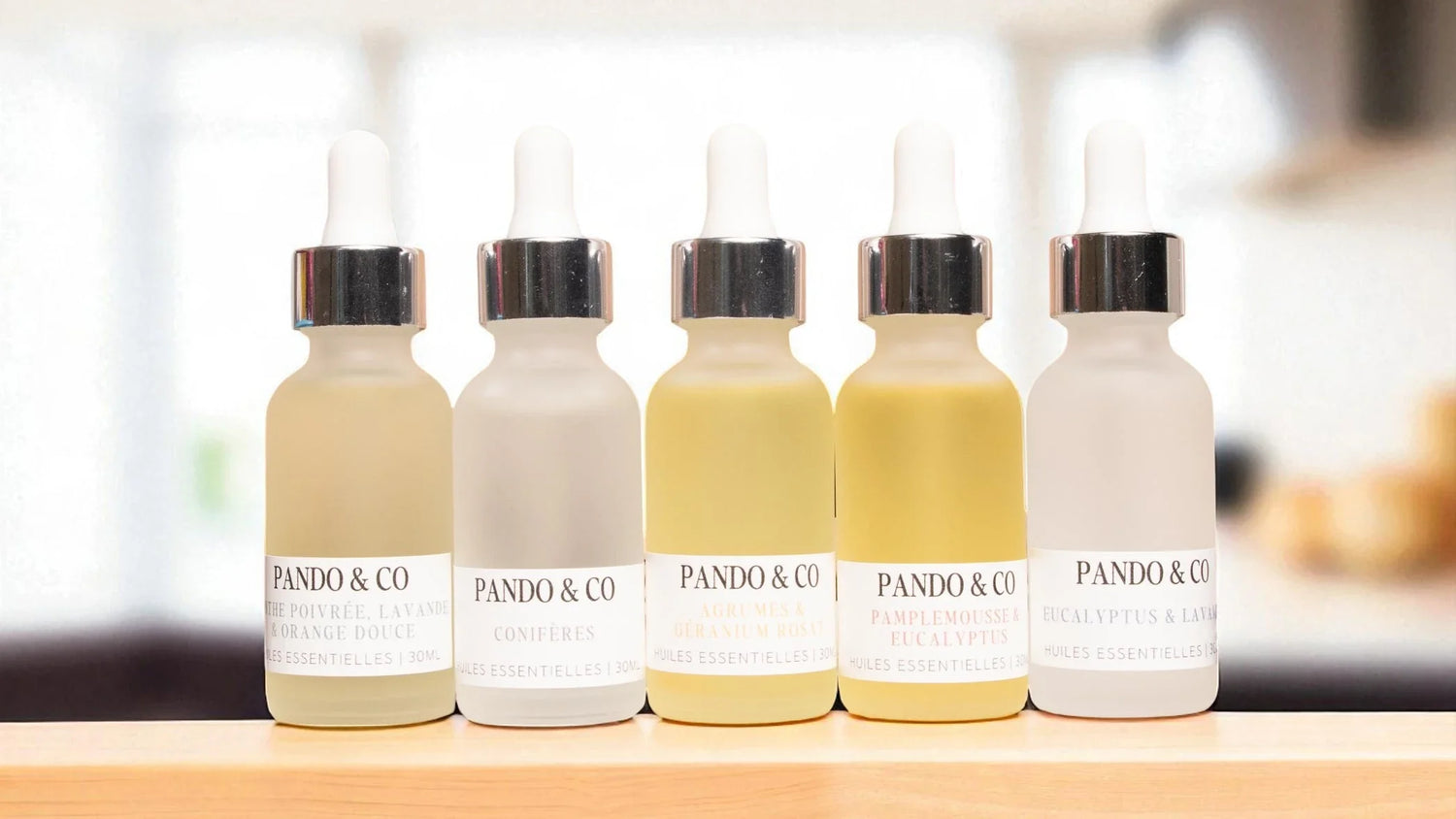 Les huiles essentielles pures de Pando