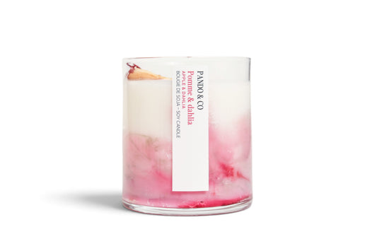 ARTIST CANDLE | APPLE &amp; DAHLIA