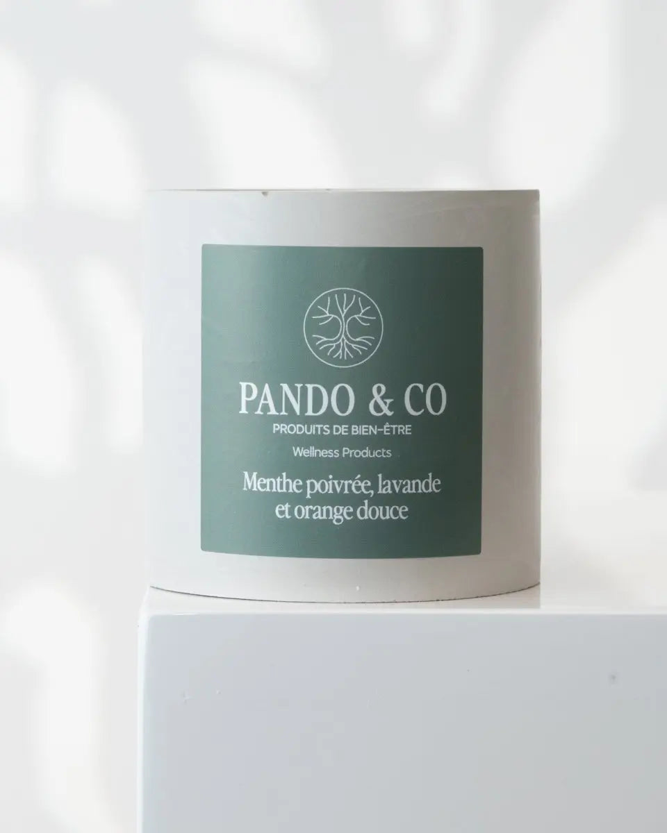 BOUGIE DE BÉTON MYSTÈRE - Pando & co - 