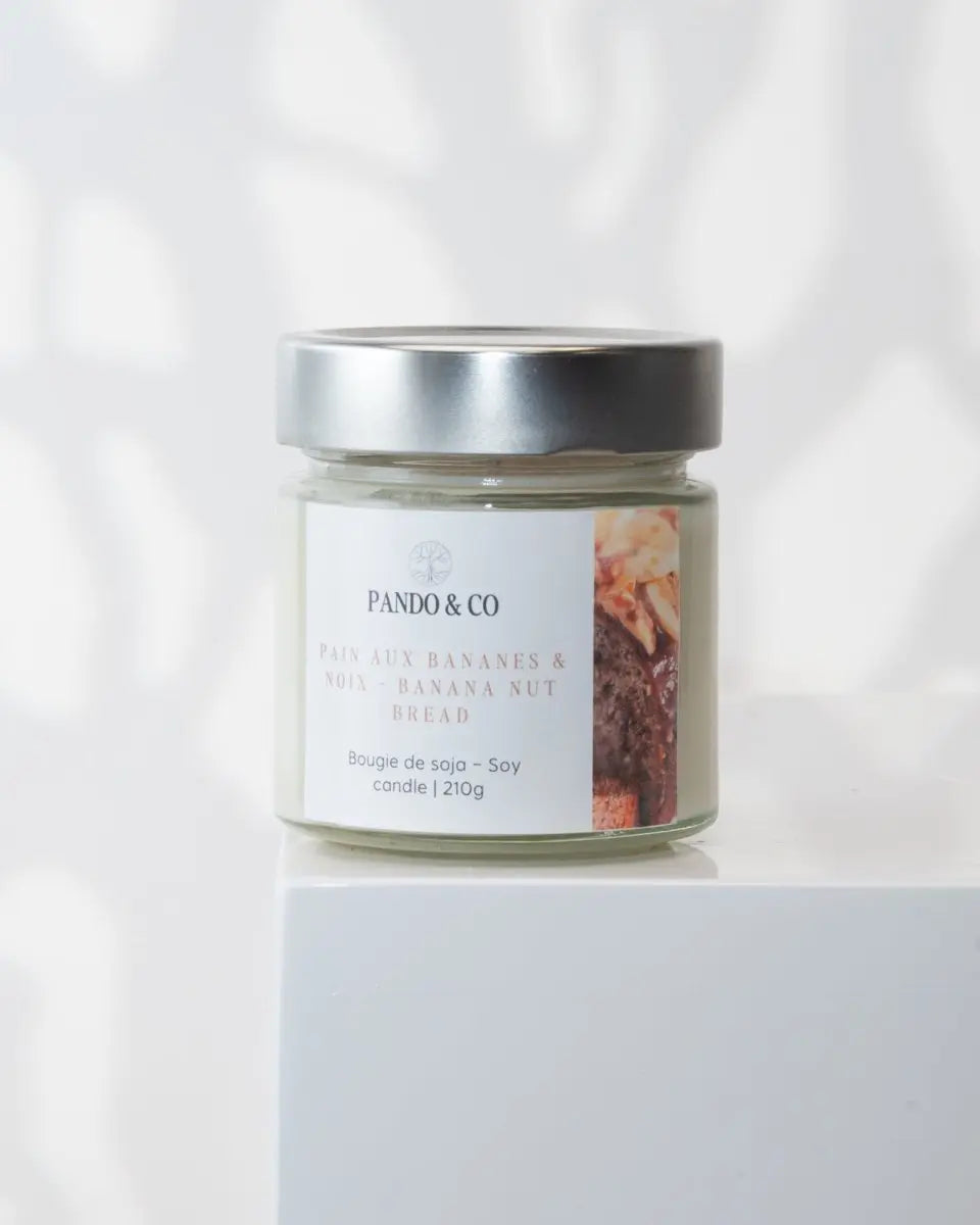 BOUGIE EXCLUSIVE | PAIN AU BANANES & NOIX - Pando & co - 