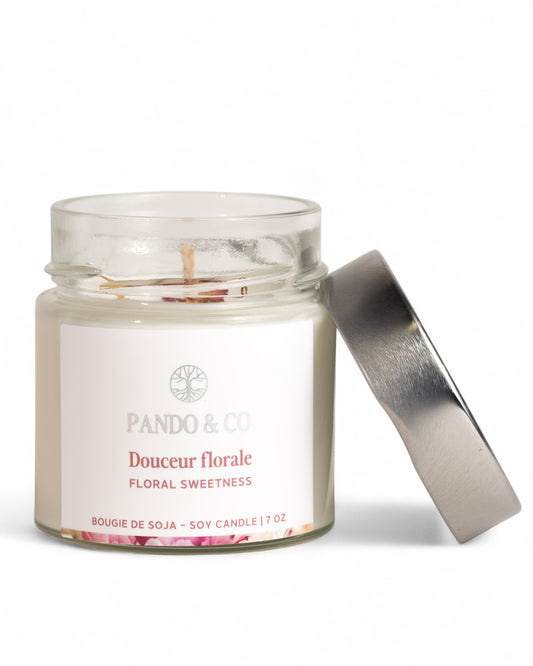 BOUGIE - DOUCEUR FLORALE | Pando & co