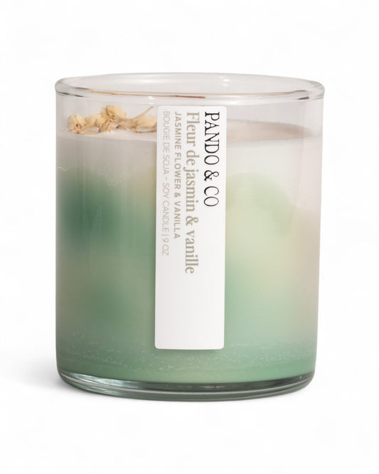 BOUGIE ARTISTE - FLEUR DE JASMIN & VANILLE | PANDO & CO