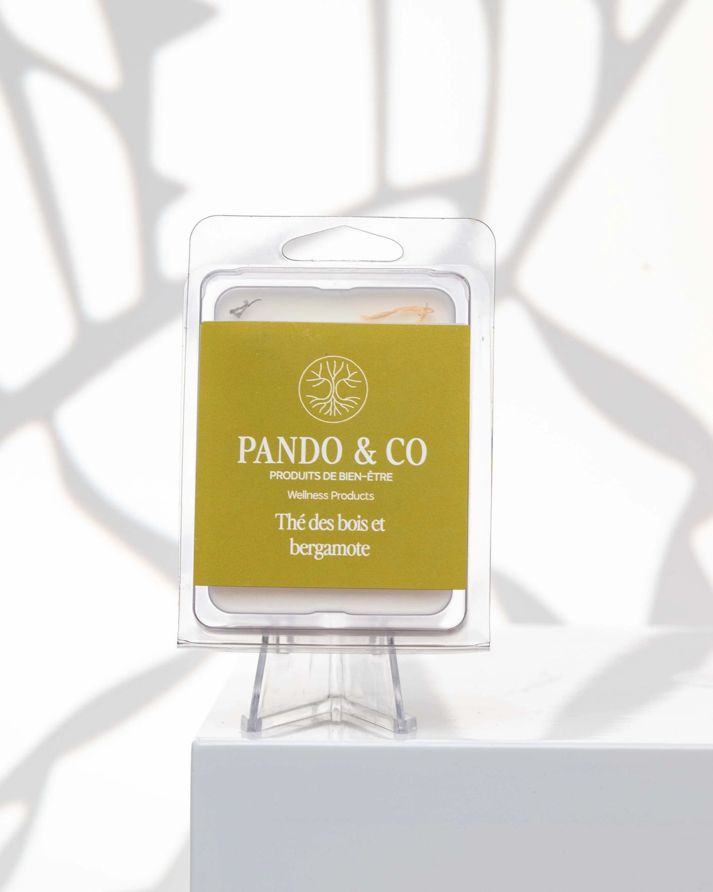 CUBES DE CIRE | THÉ DES BOIS & BERGAMOTE Pando & co