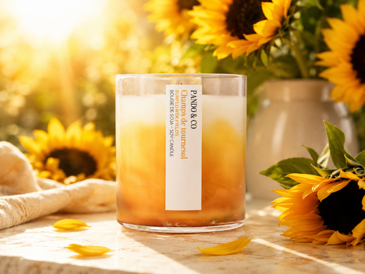 ARTIST CANDLE | SUNFLOWER FIELDS