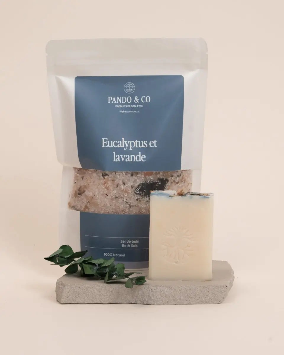 DUO | EUCALYPTUS & LAVANDE - Pando & co - Bougie