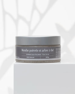 EXFOLIANT | MENTHE POIVRÉE & ARBRE À THÉ Pando & co