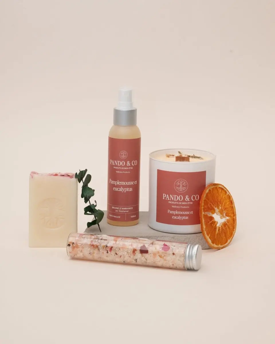 PANIER | DÉCOUVERTE DE PAMPLEMOUSSE & EUCALYPTUS - Pando & co - 