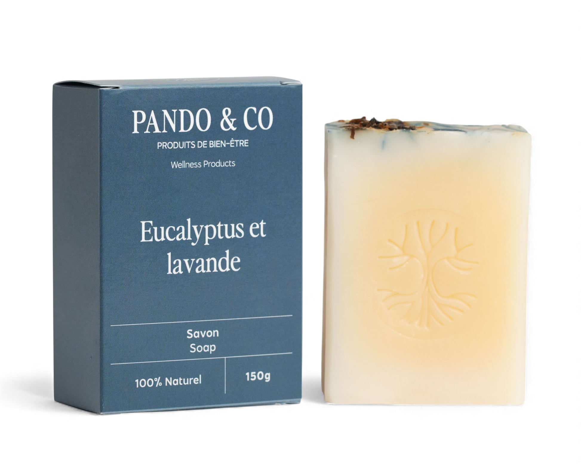 Savon corporel - Eucalyptus & lavande | Pando & Co