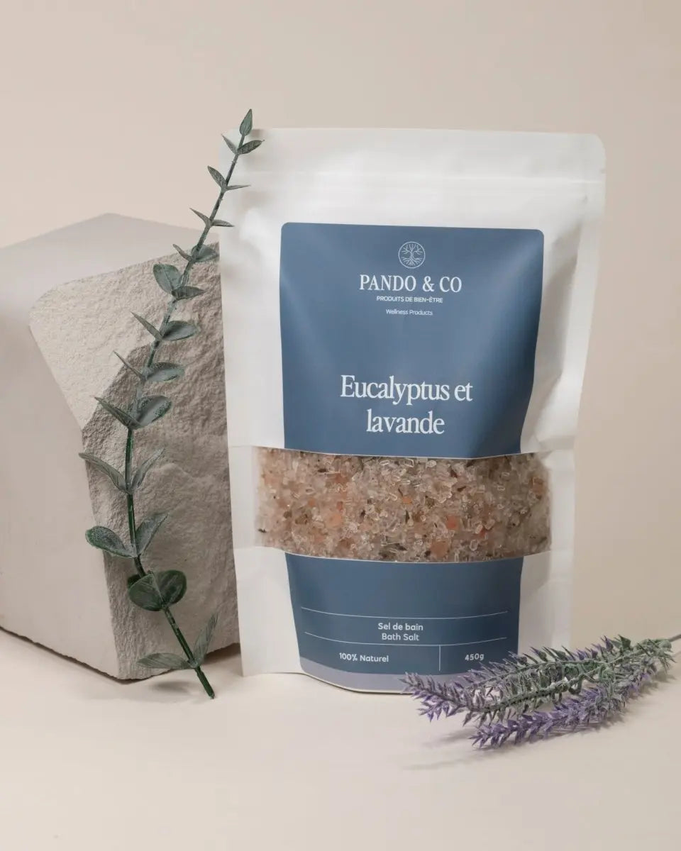 SEL DE BAIN | EUCALYPTUS & LAVANDE - Pando & co - 