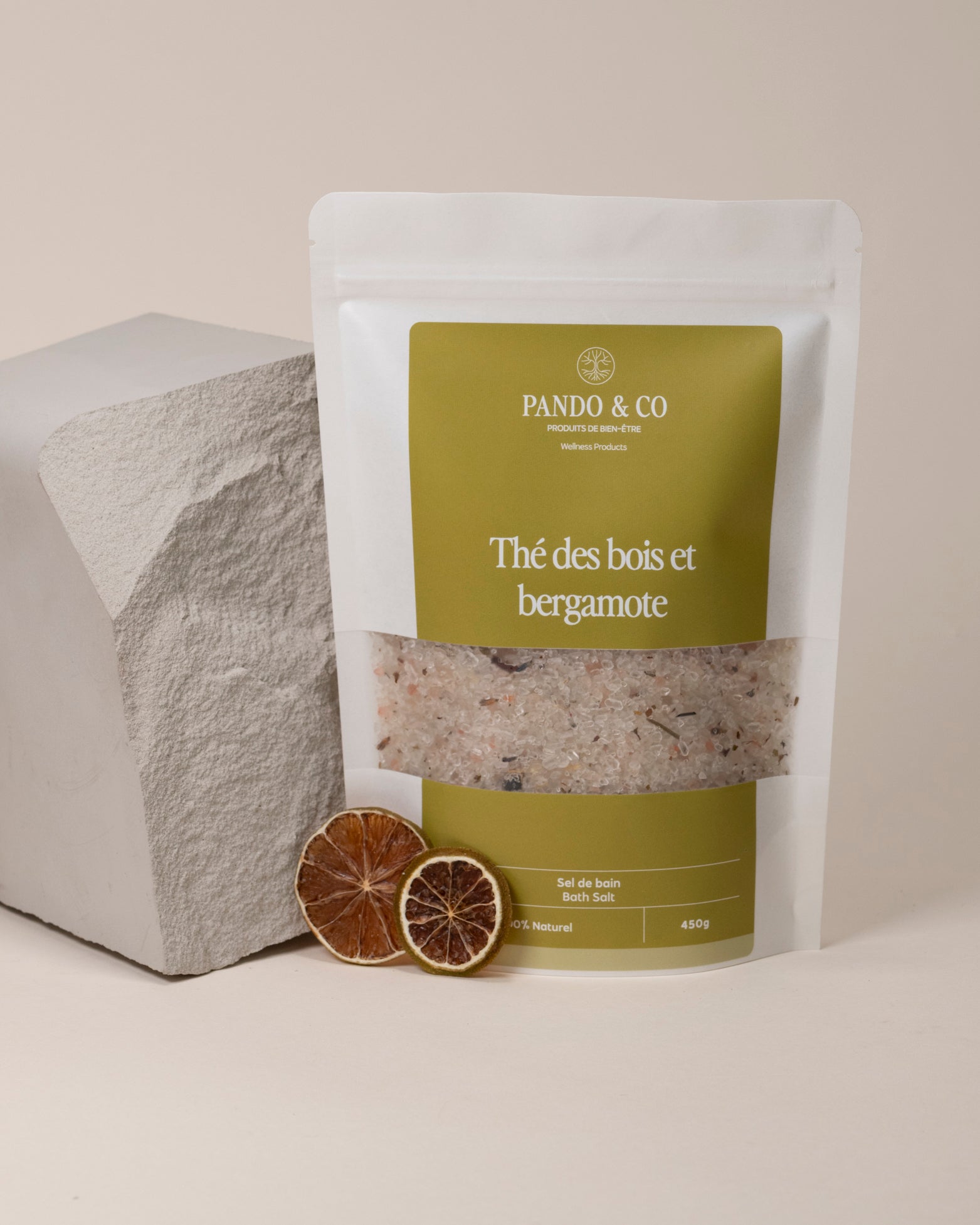 BATH SALT | WOOD TEA &amp; BERGAMOT