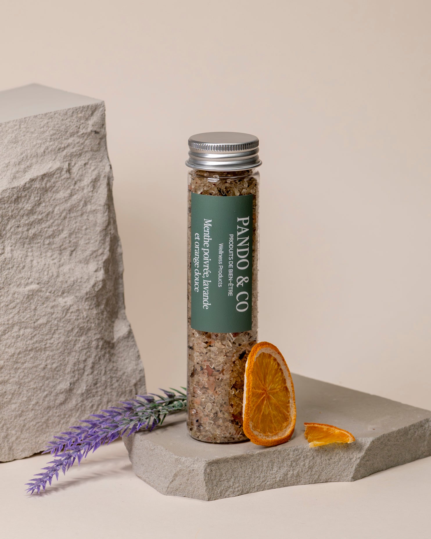 BATH SALT | PEPPERMINT, LAVENDER &amp; ORANGE