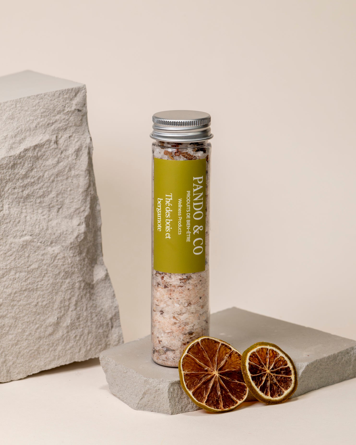 BATH SALT | WOOD TEA &amp; BERGAMOT