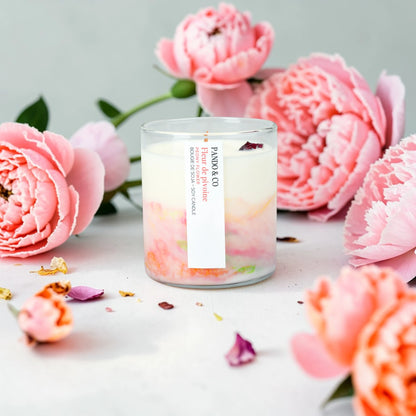 ARTIST CANDLE | PEONY FLOWER