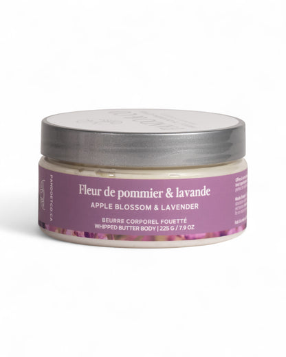 BEURRE CORPOREL FOUETTÉ | FLEUR DE POMMIER & LAVANDE | Pando & Co