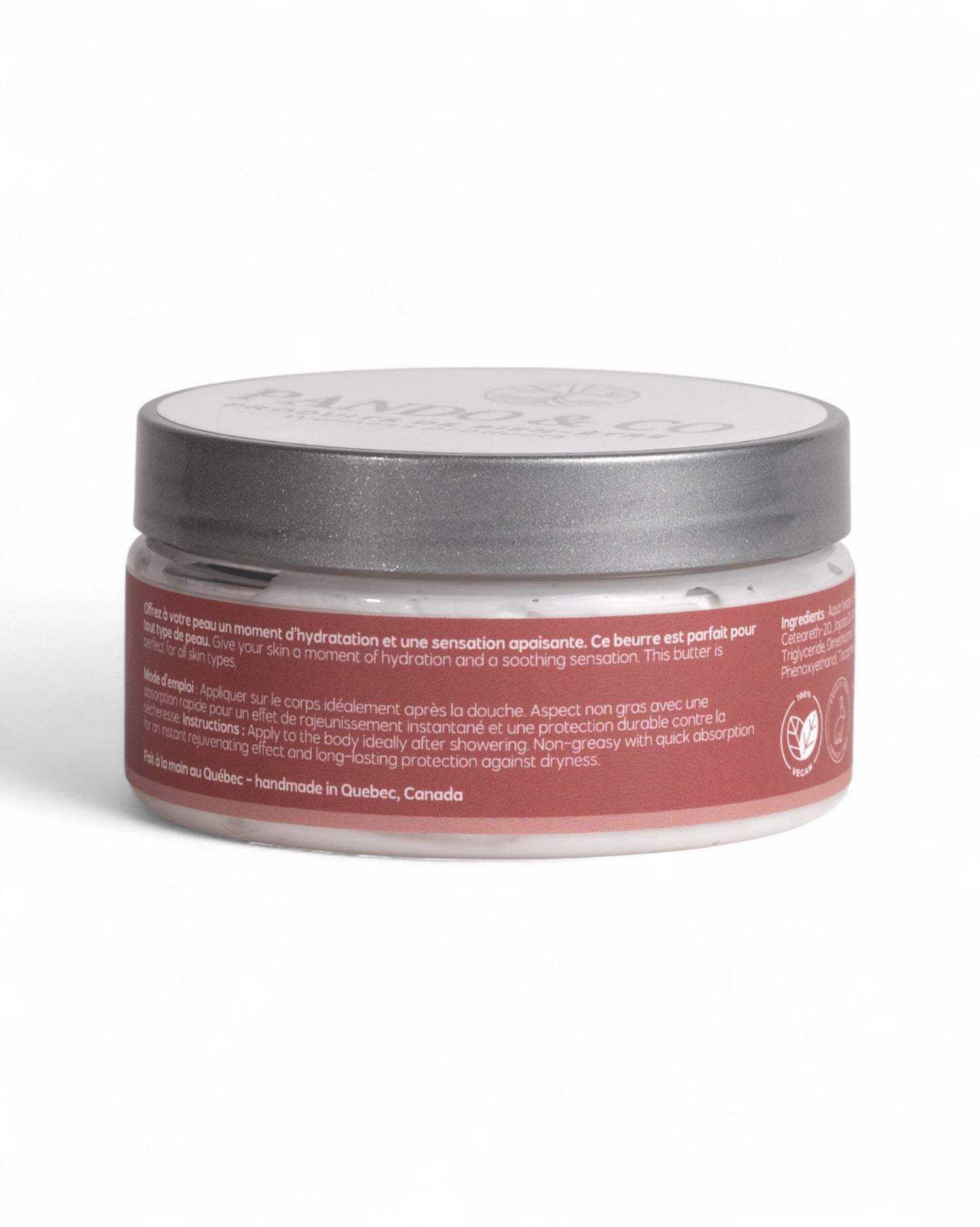 BEURRE CORPOREL FOUETTÉ - PAMPLEMOUSSE & EUCALYPTUS | Pando & Co