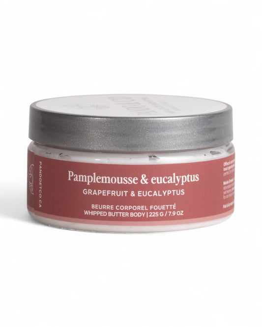 BEURRE CORPOREL FOUETTÉ - PAMPLEMOUSSE & EUCALYPTUS | Pando & Co