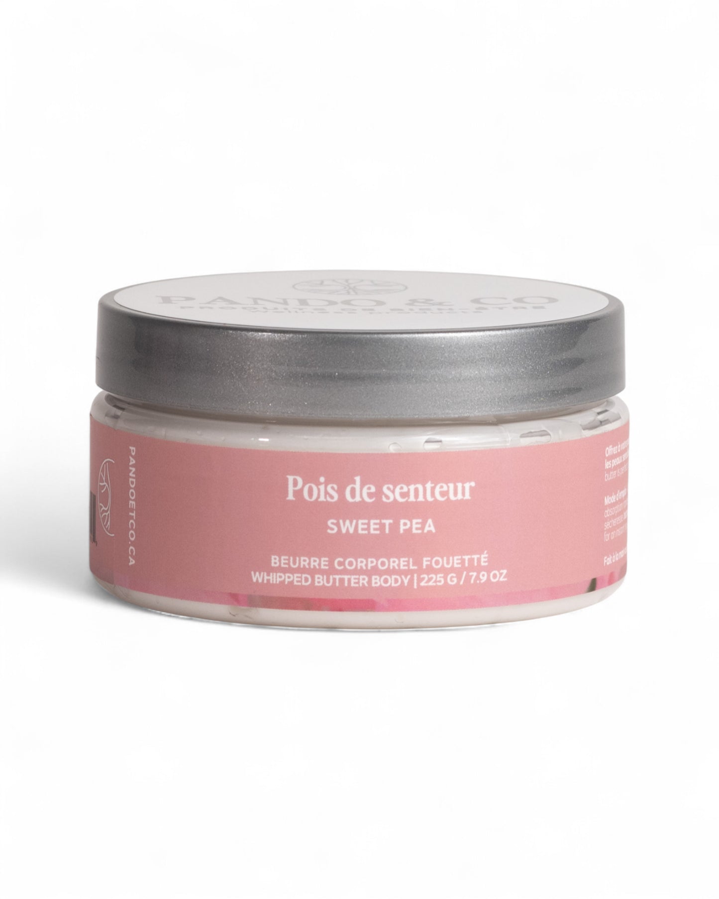 BEURRE CORPOREL FOUETTÉ - POIS DE SENTEUR - Pando & Co