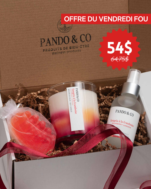 BOÎTE CADEAU | SANGRIA À LA FRAMBOISE - PANDO & CO