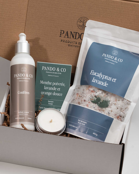 BOÎTE CADEAU - DÉTENTE ABSOLUE | PANDO & CO