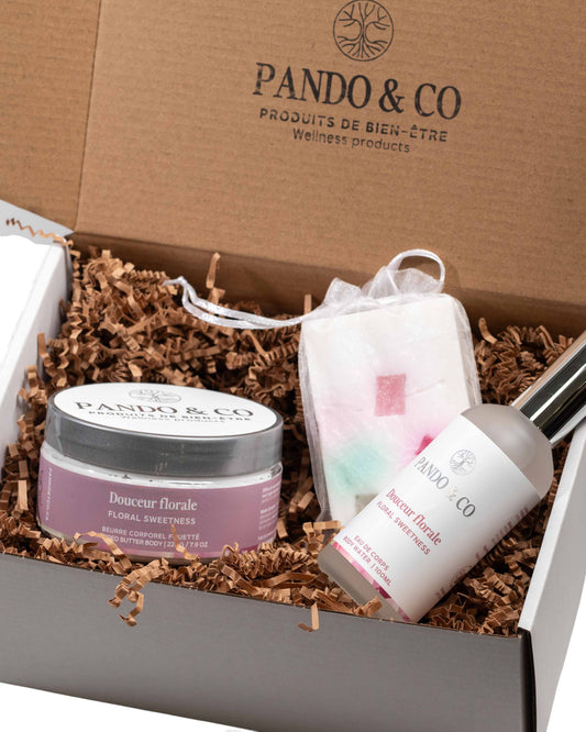BOÎTE CADEAU - TRIO SOIN DU CORPS | Pando & CO